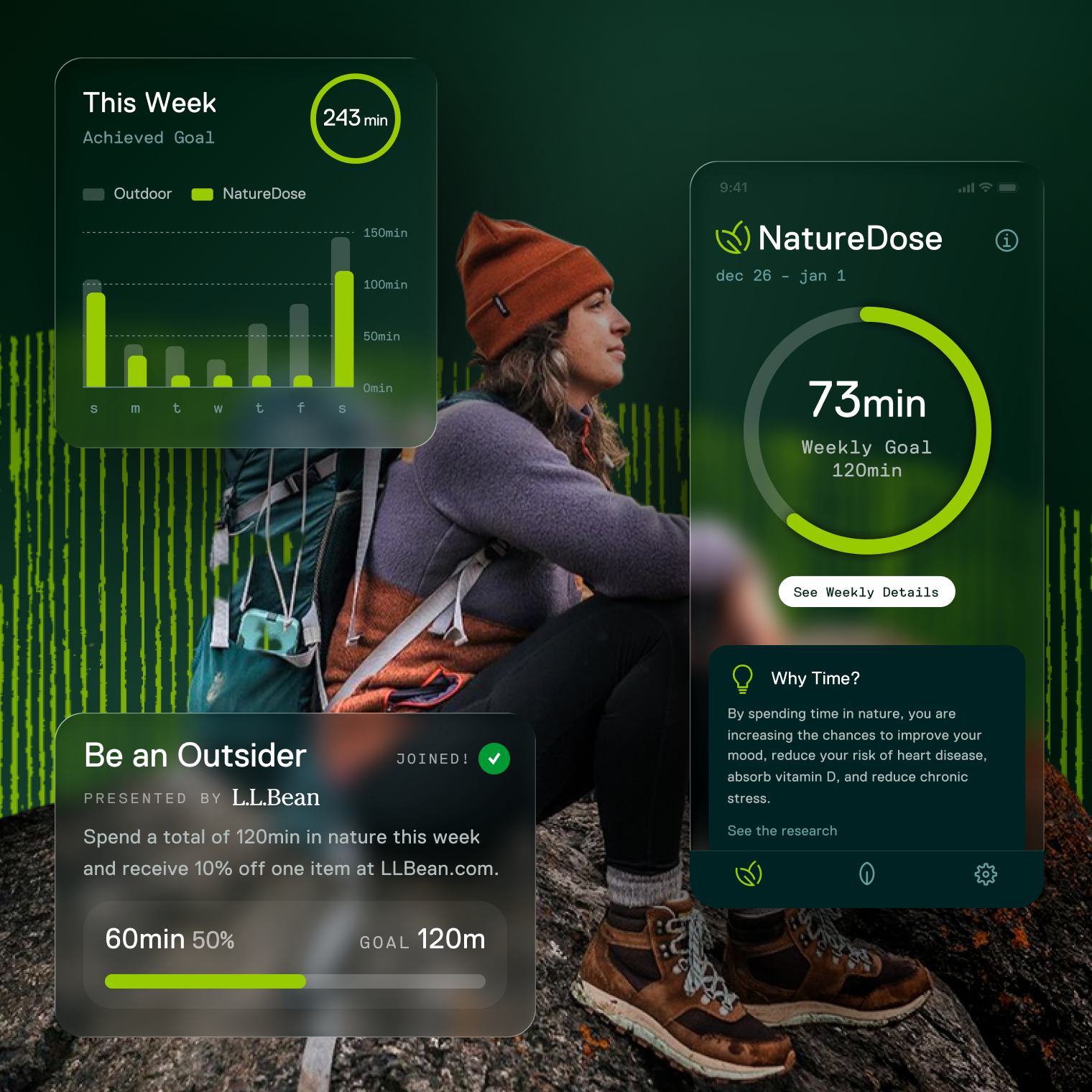 NatureDose app overview