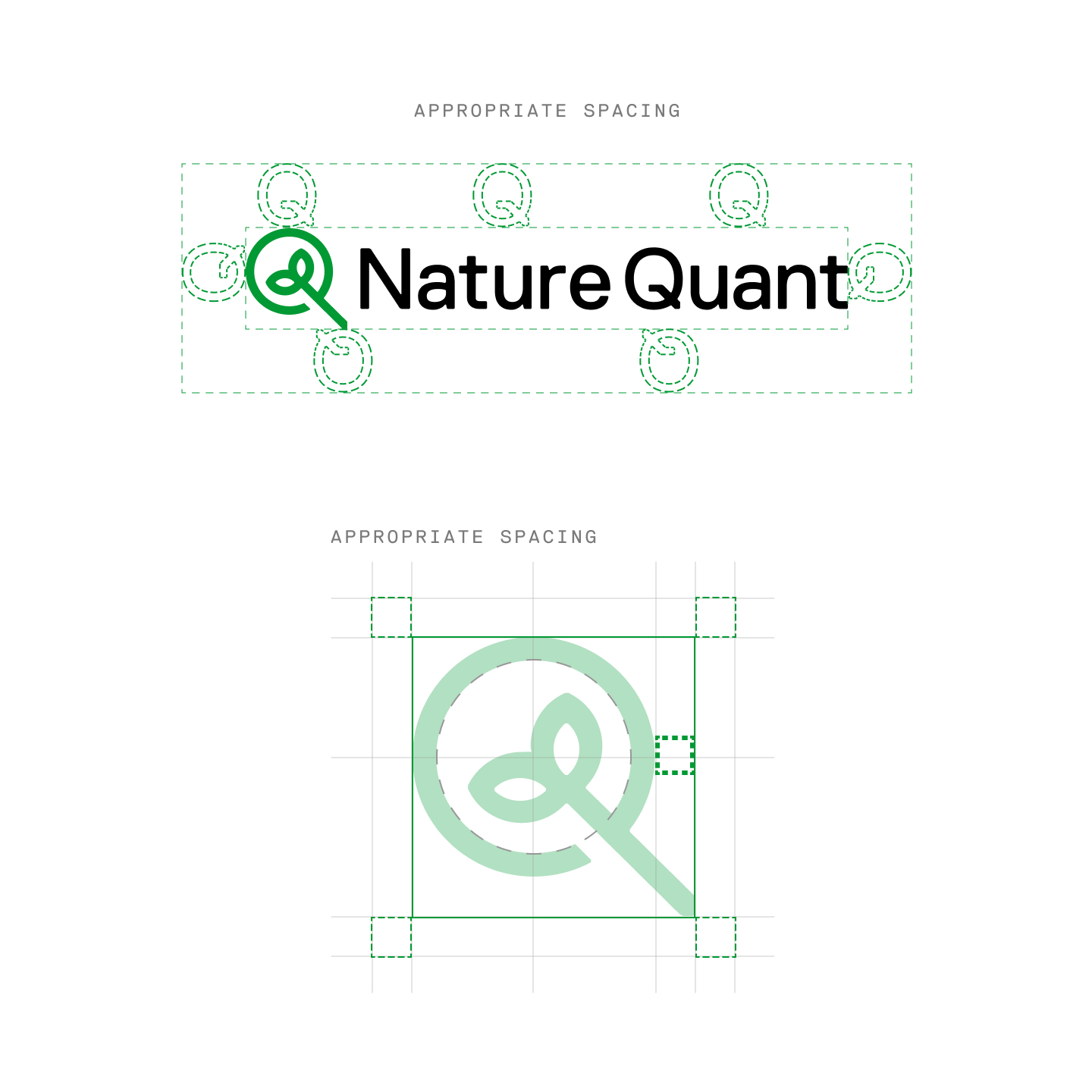 NatureQuant logo specifications