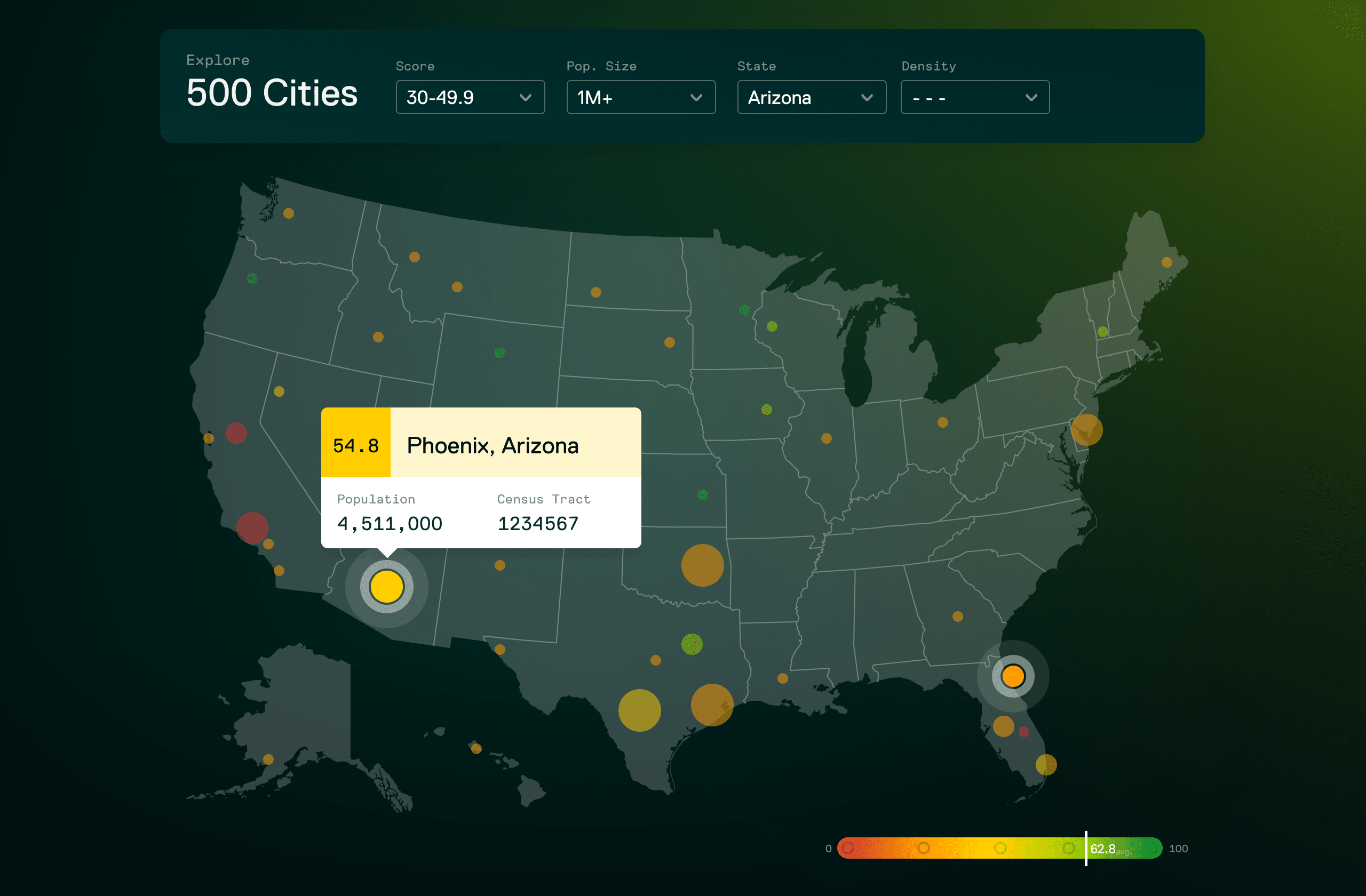 NatureQuant cities mapping